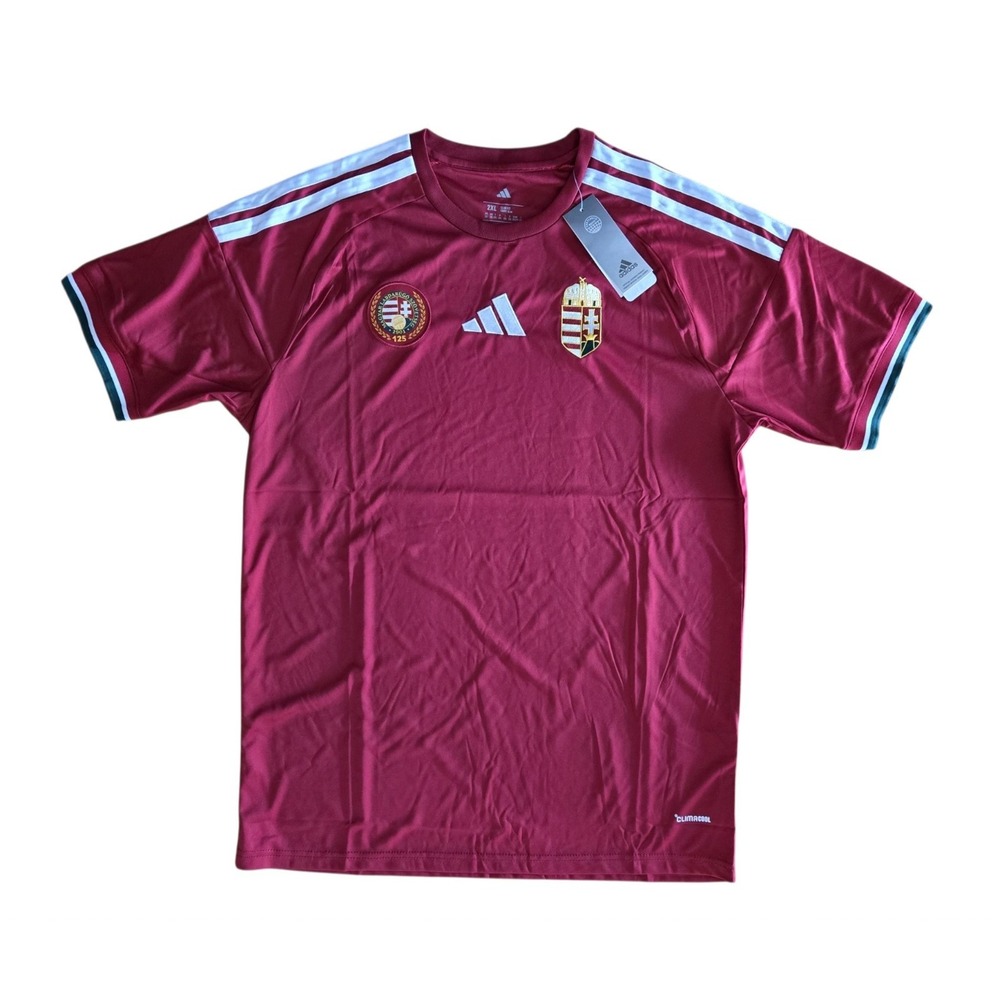 Adidas Hungary 25-26 Home World Cup Soccer Football Jersey Men's Size 2XL